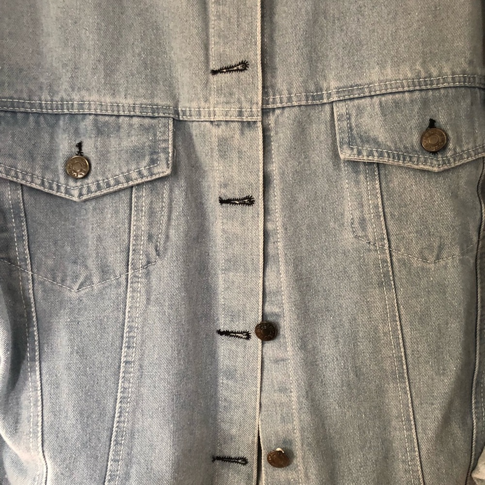 Oversized Jean Jacket